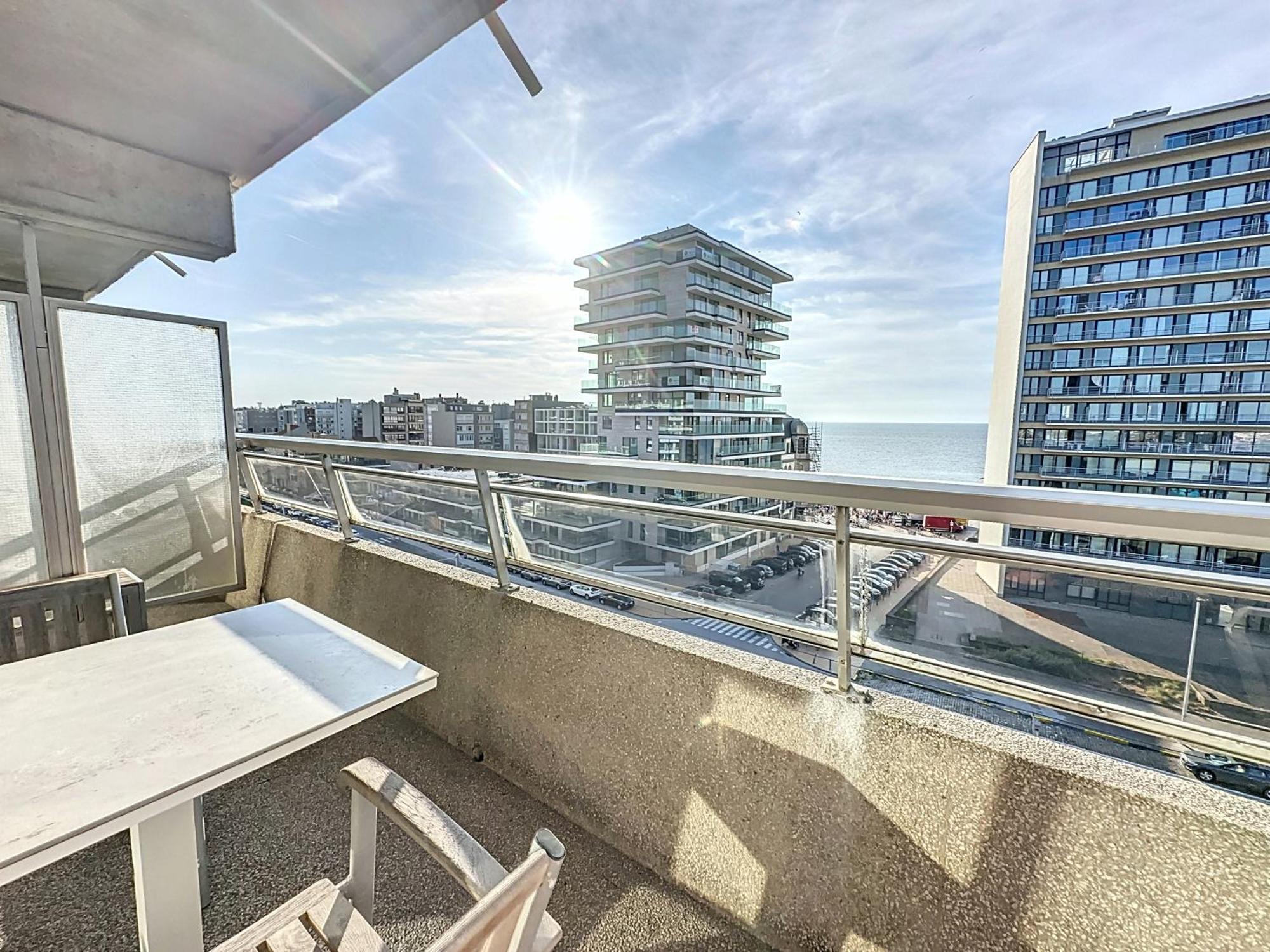 Oostende Studio Royal Ascot Q7 Met Terras En Zeezicht Op Toplocatie Extérieur photo
